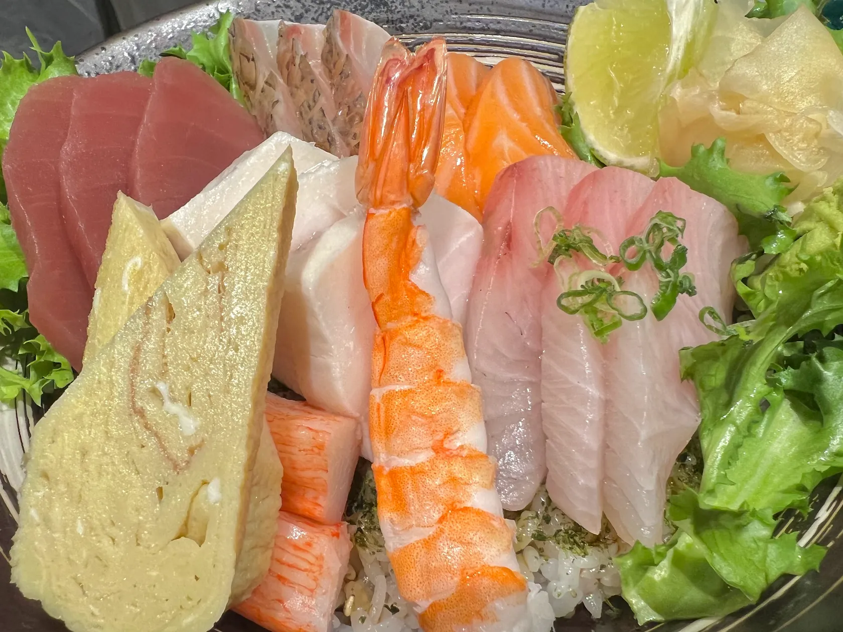 Sushi dinner assortment